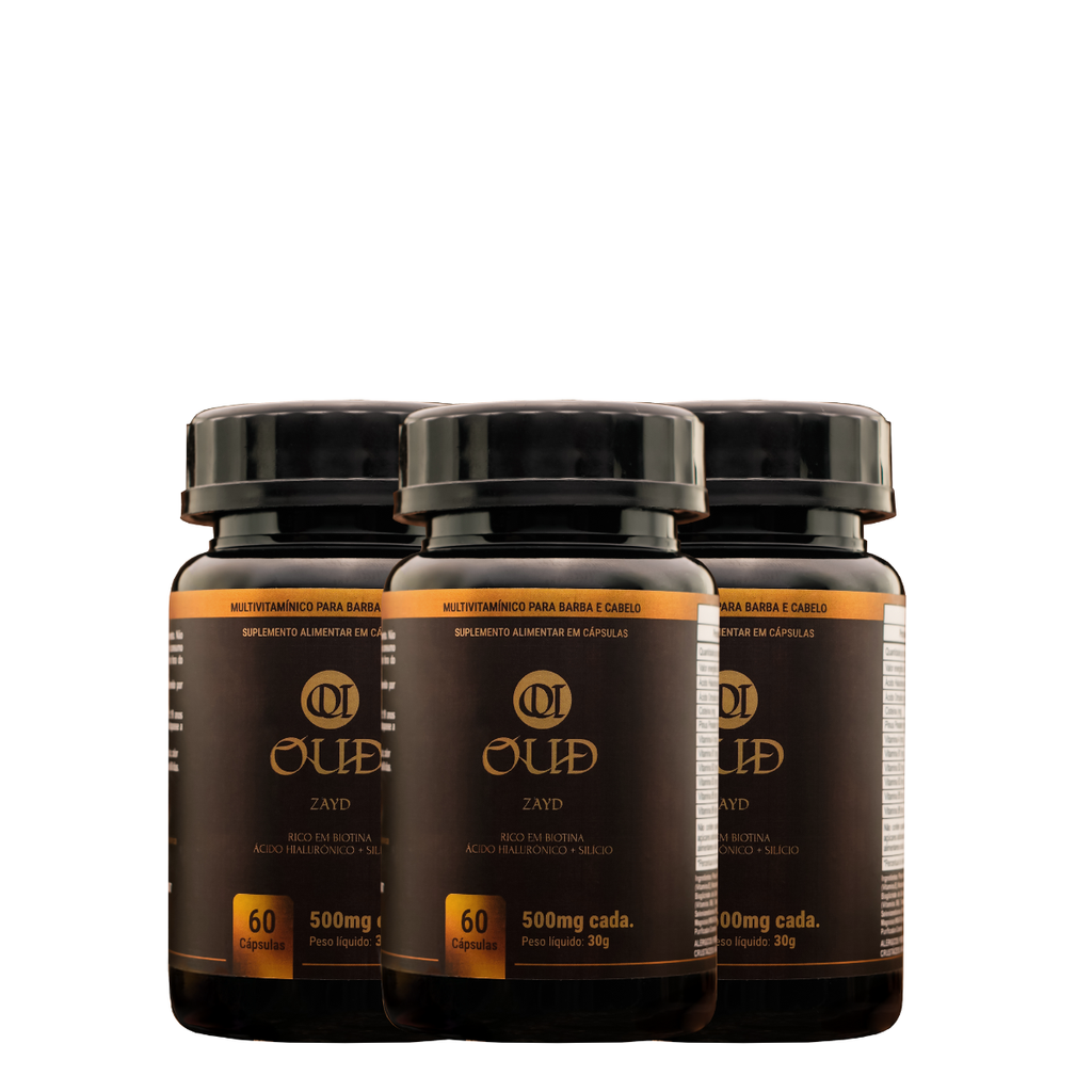 Kit Multivitamínico em Cápsulas Zayd (6 meses)